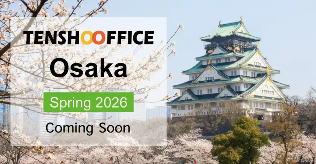 TENSHO OFFICE Lands in Osaka!