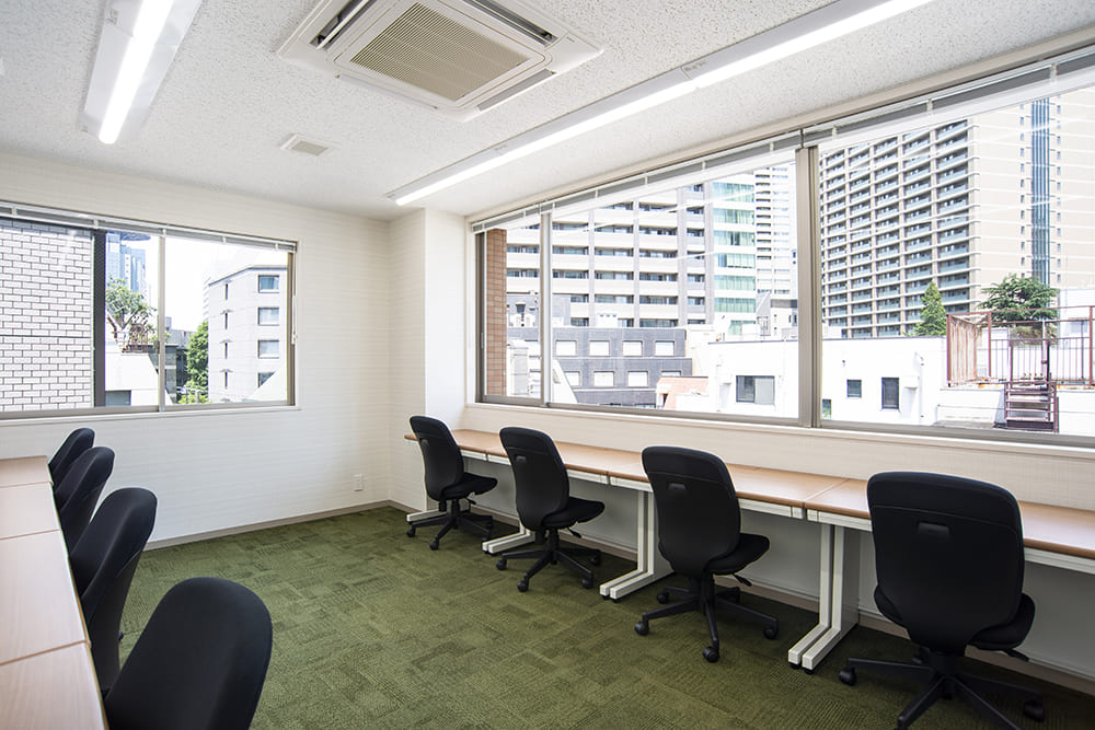 Office space for 10 to 12 person with window - TENSHO OFFICE Akasaka ANNEX