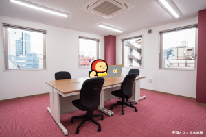 Office space for 11 to 13 person with window - TENSHO OFFICE Suidobashi