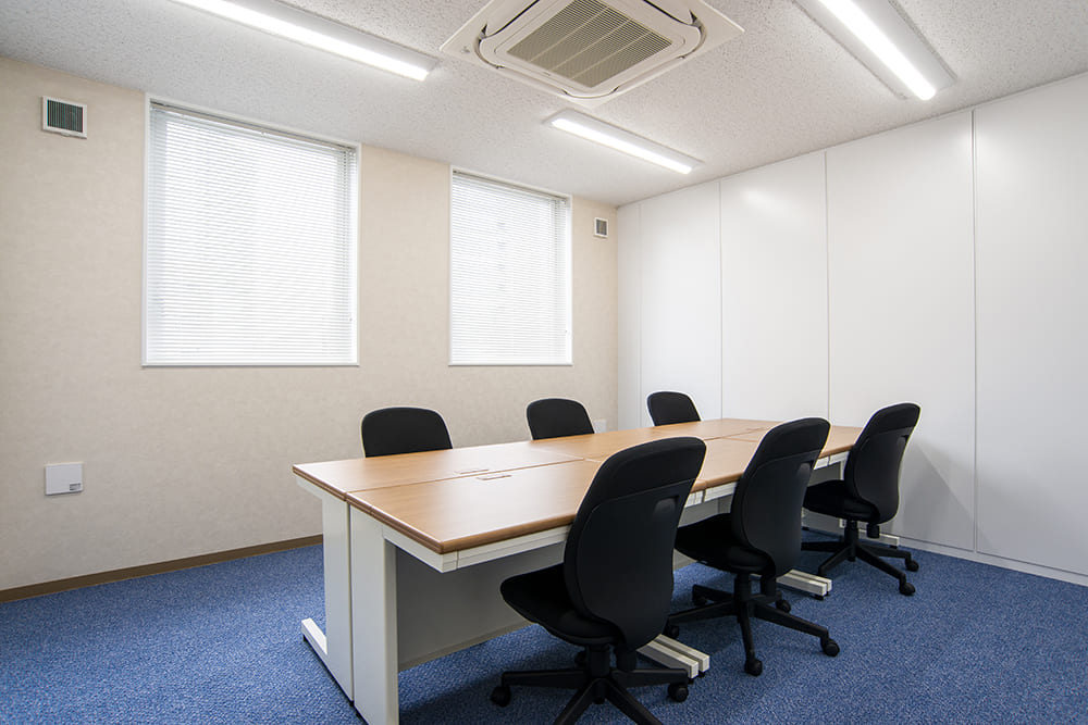 Office space for 8 person with window - TENSHO OFFICE Tamachi