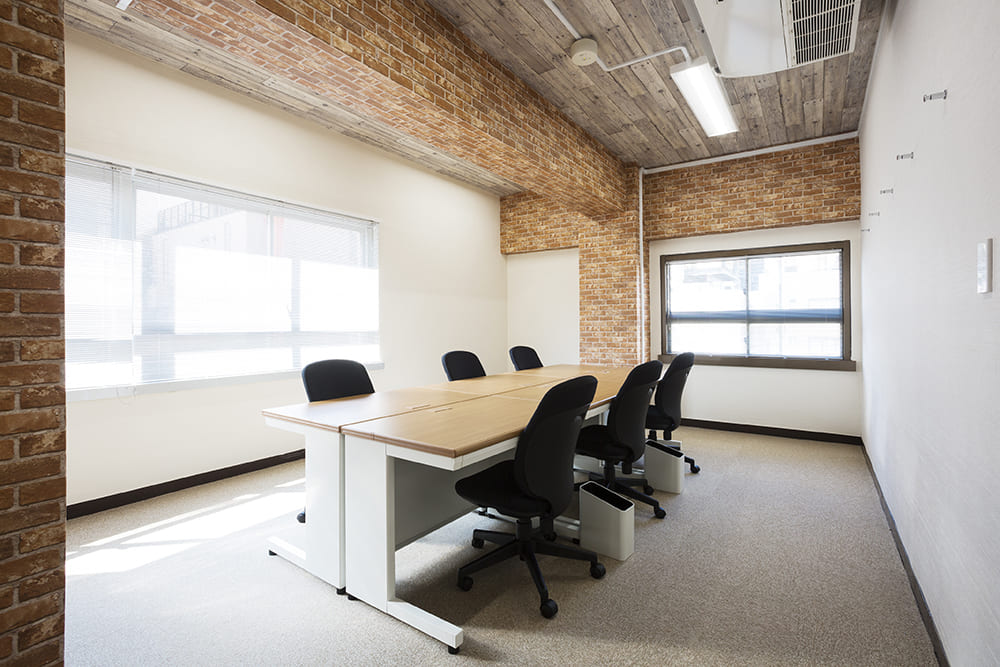 Office space for 6 to 12 person with window - TENSHO OFFICE Shimbashi Akarenga Street ANNEX