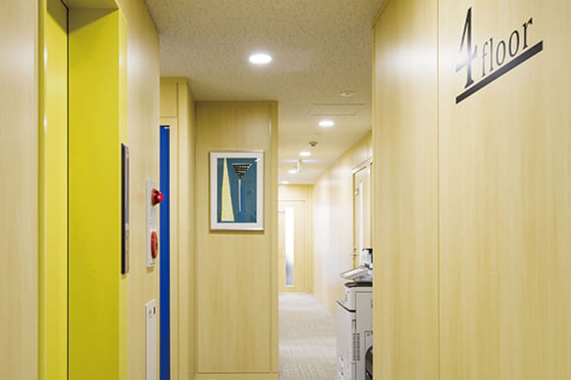 4th floor corridor - TENSHO OFFICE Nihombashi Ningyocho