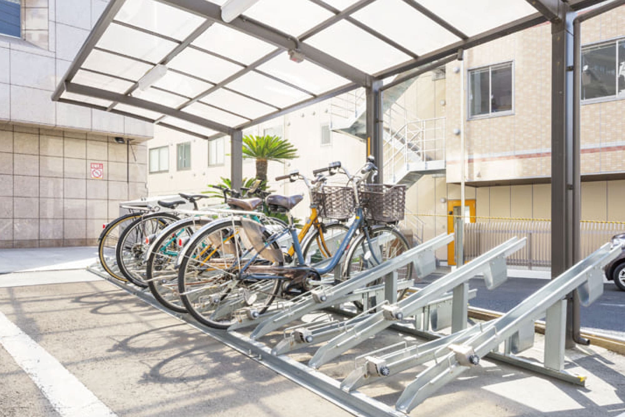 Parking are for bicycle - TENSHO OFFICE Yoyogi ANNEX