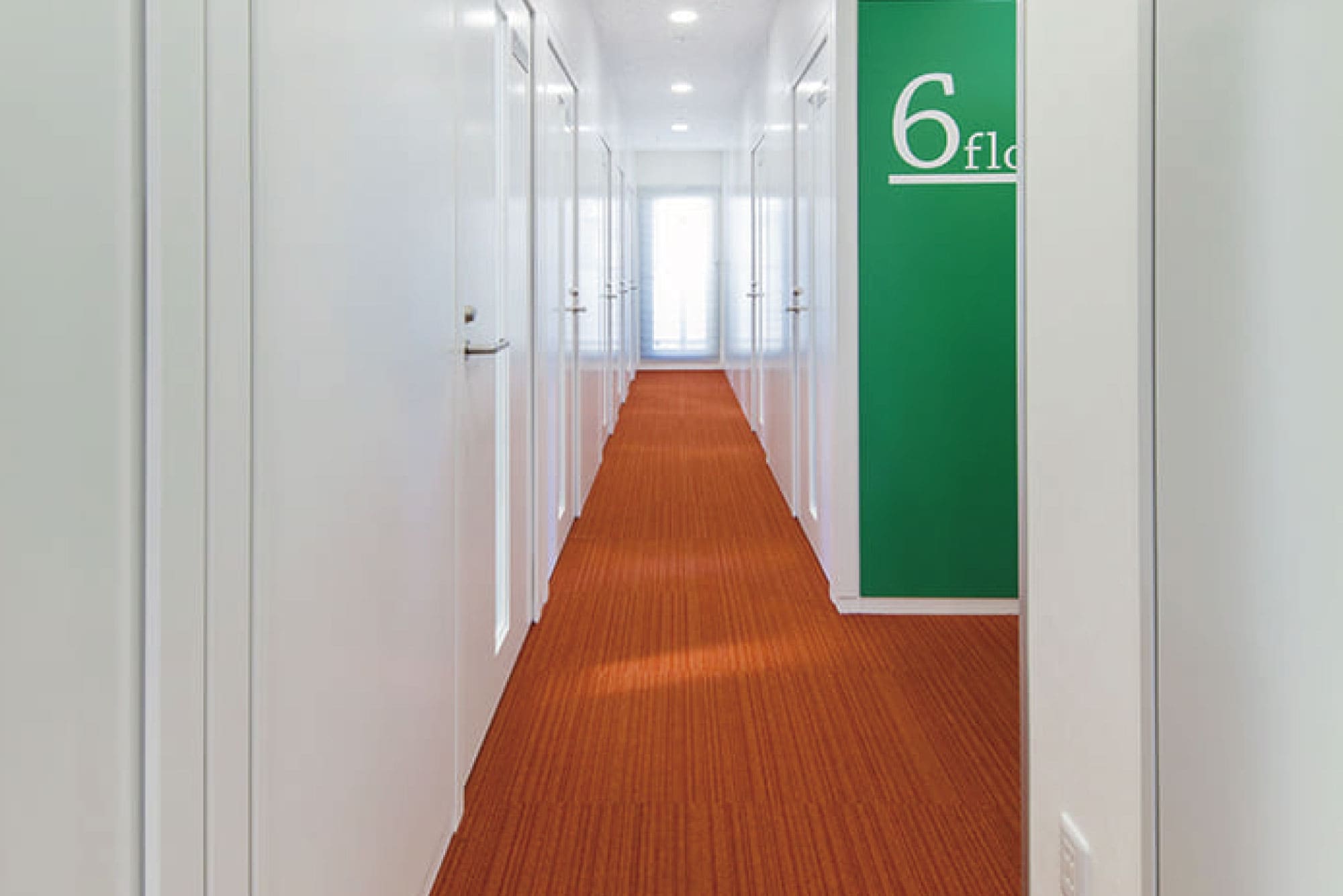 6th floor corridor - TENSHO OFFICE kanda