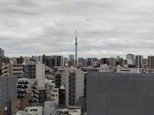 View from the 13th floor of Tensho Office Otsuka - Tokyo Sky Tree