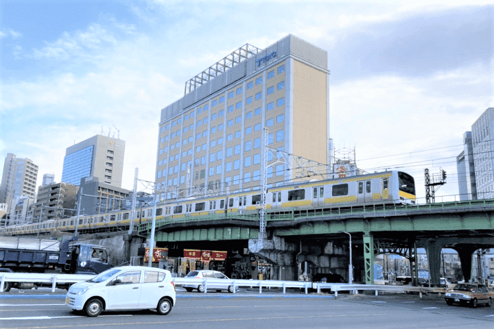 Suidobashi Station and Sobu Line