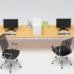 Office furniture -desks, chairs, computers