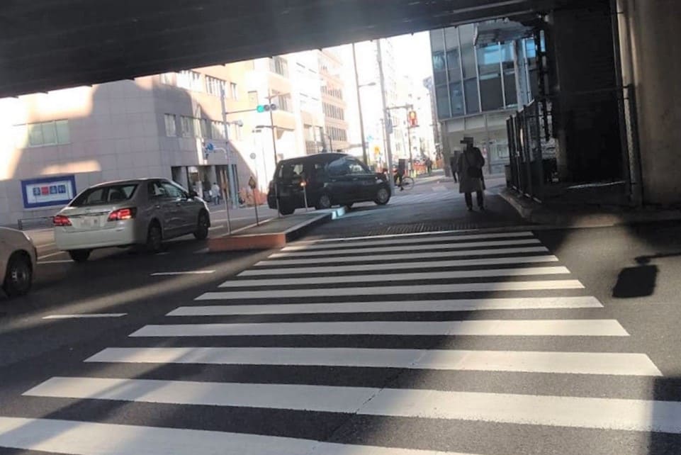 Pedestrian Crossing and Metropolitan Expressway