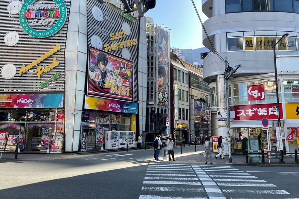 Sugi Pharmacy and Pachinko parlor (MITOYA)