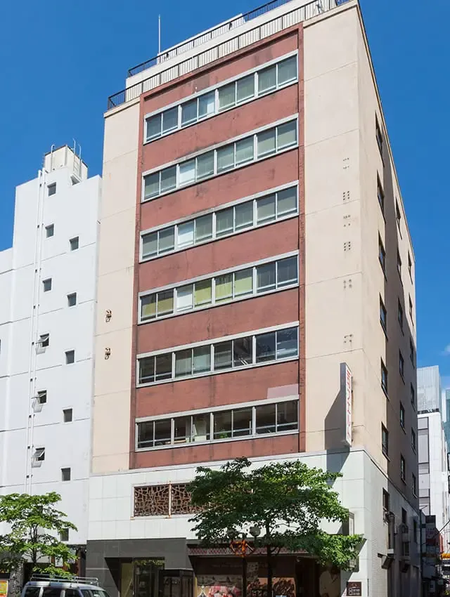 Serviced Office in Shimbashi is Tensho office (exterior)