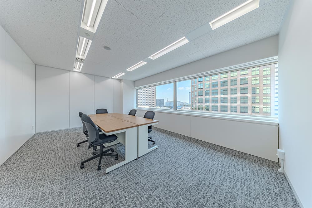 Office space for 10 to 12 people with window - TENSHO OFFICE Tennozu First Tower