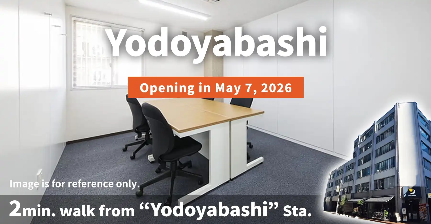 TENSHO OFFICE Yodoyabashi│2minutes walk from Yodoyabashi Station,Monthly Fee from 29,700yen~
