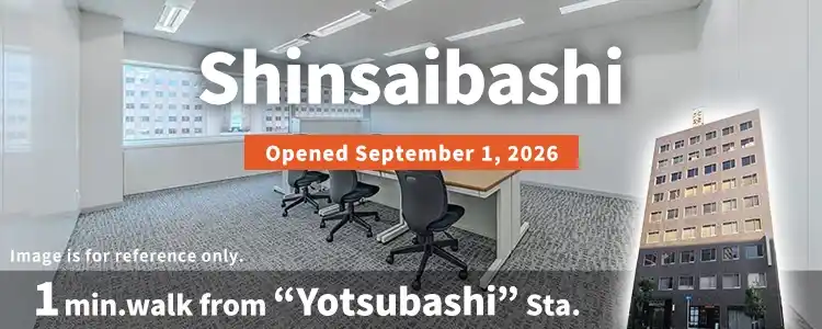 TENSHO OFFICE Shinsaibashi│1minutes walk from Yotsubashi Station,Monthly Fee from 22,000yen~