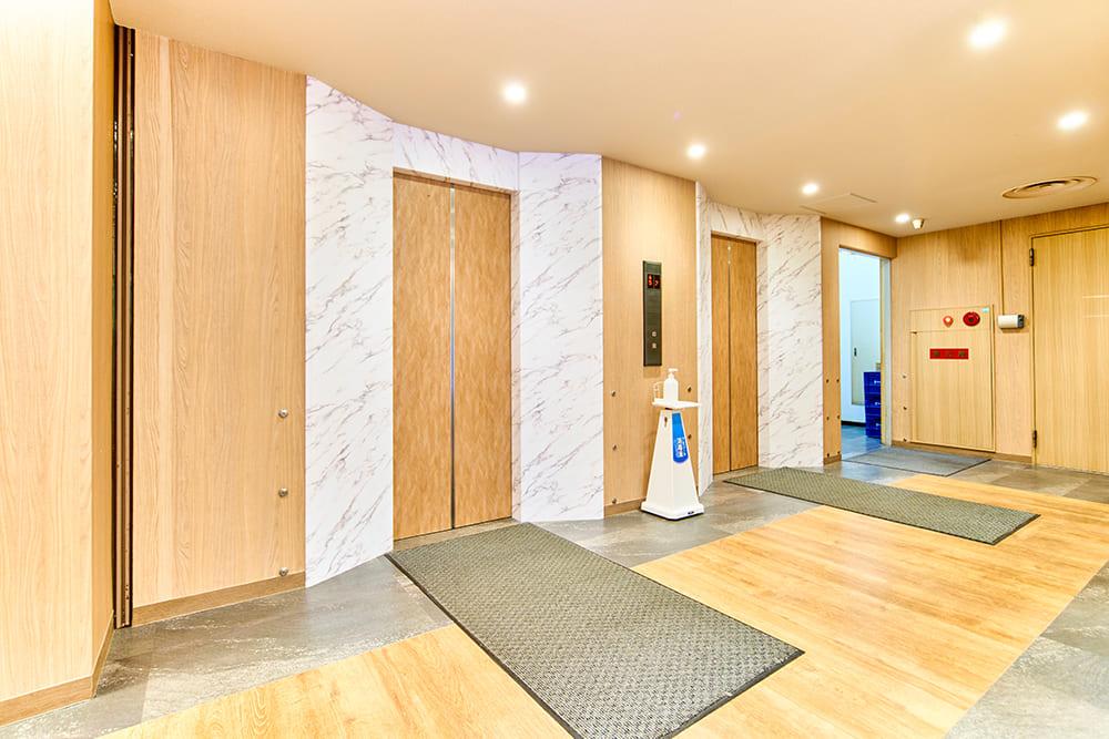 1st floor elevator hall - TENSHO OFFICE Yodoyabashi