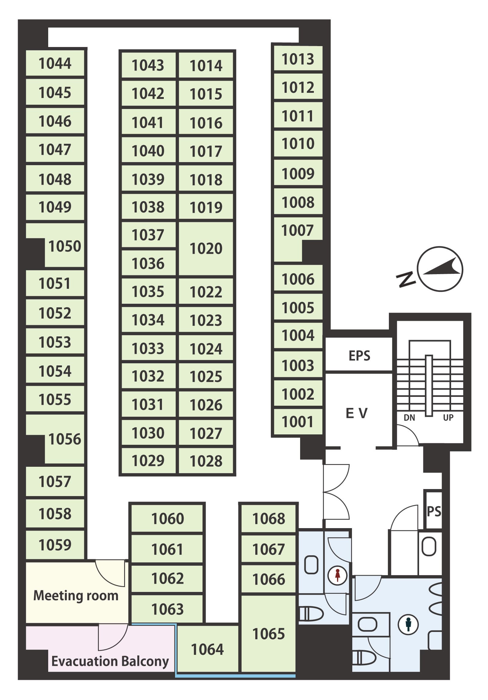 10th floor - TENSHO OFFICE Hamamatsucho Daimon