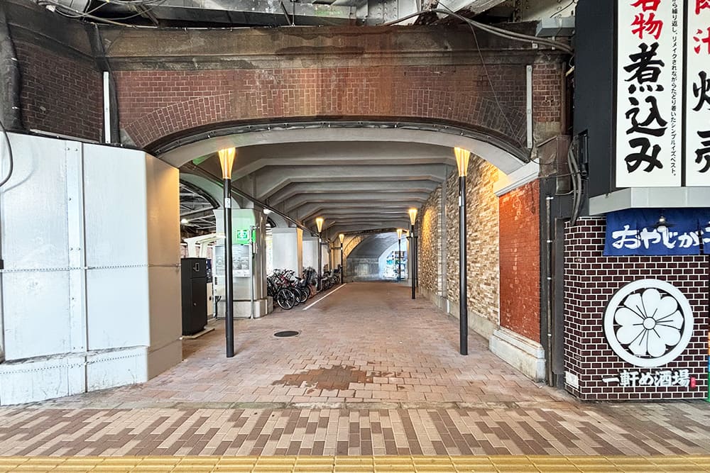 Chiyoda Bridge Underpass / Tohoku Line.