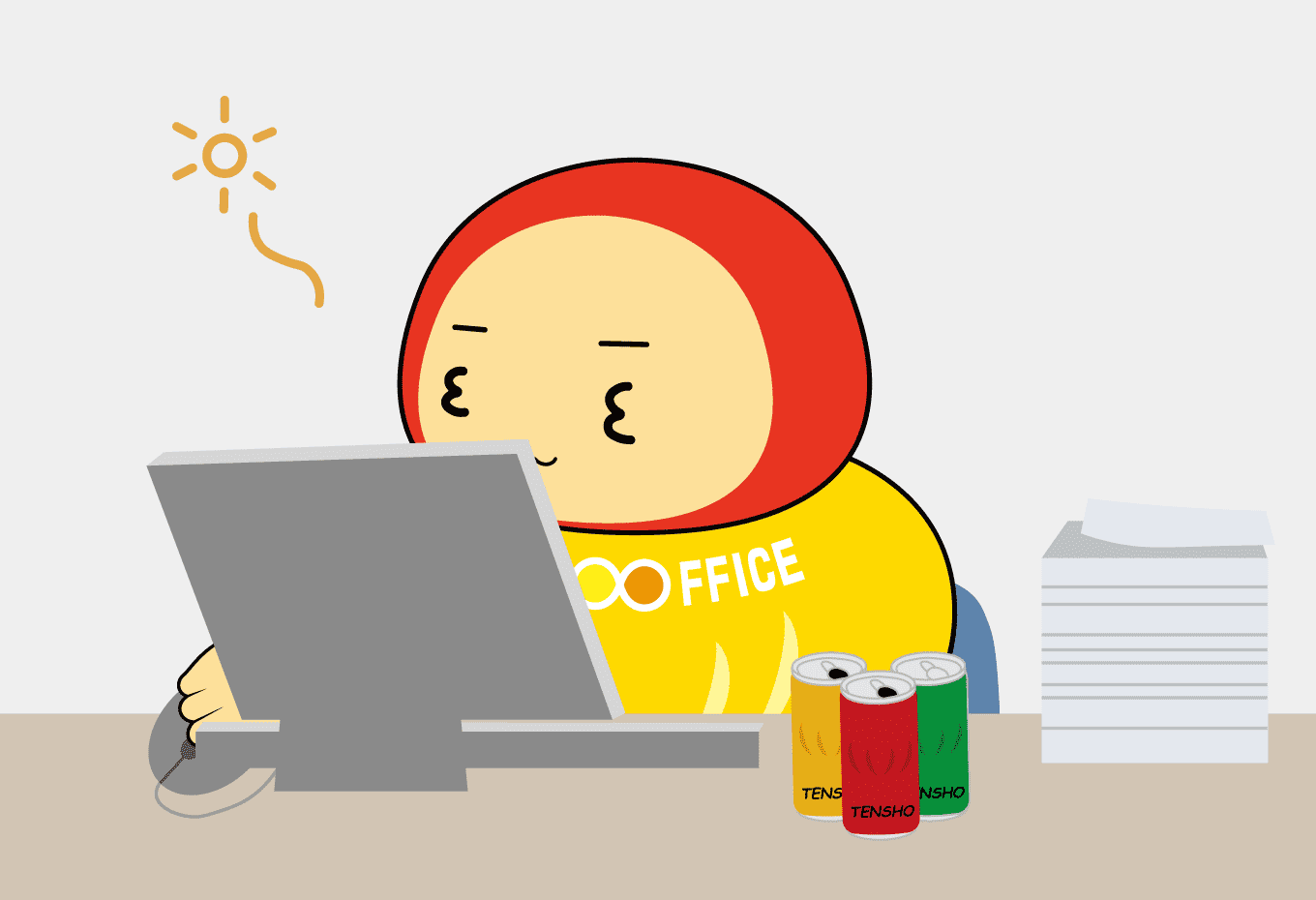 てんしょうくんの一日