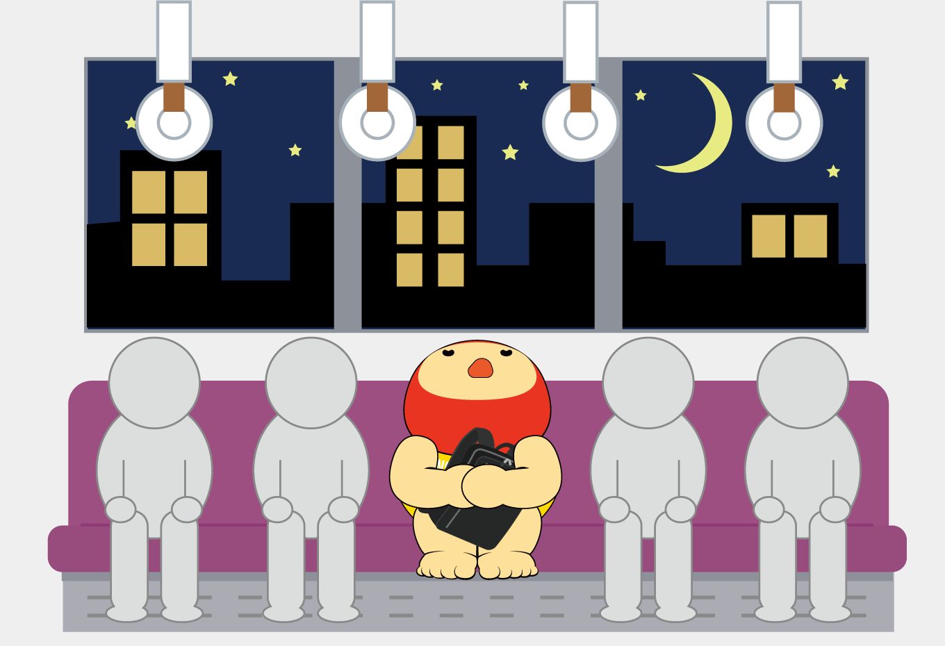 てんしょうくんの一日