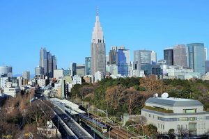 新宿の街並み