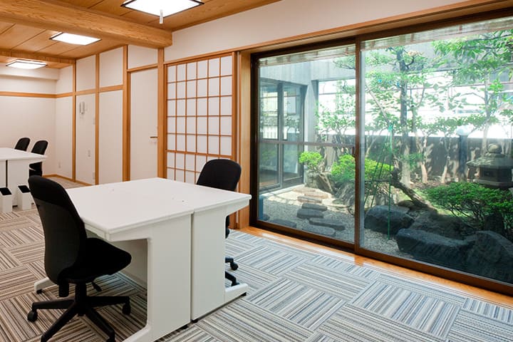 8名用日本庭園付き完全個室オフィスー天翔オフィス白金