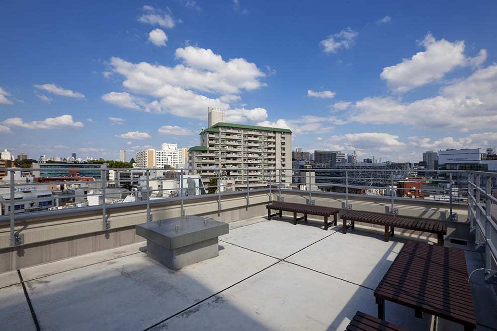 屋上からの眺望ー天翔オフィス高田馬場