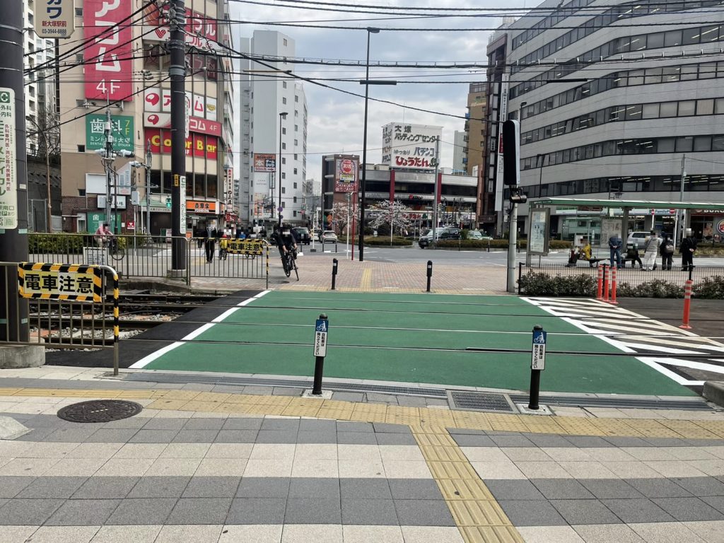 都電荒川線の踏切