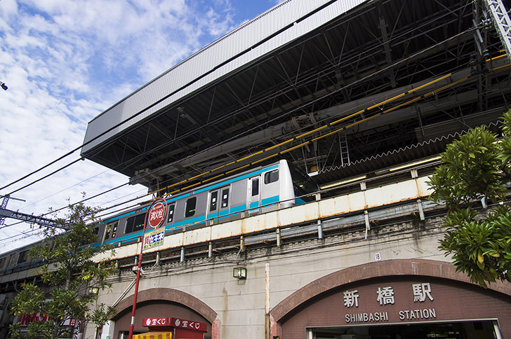 新橋駅前