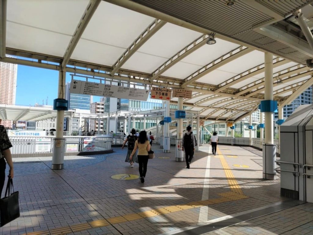 JR田町駅の芝浦口