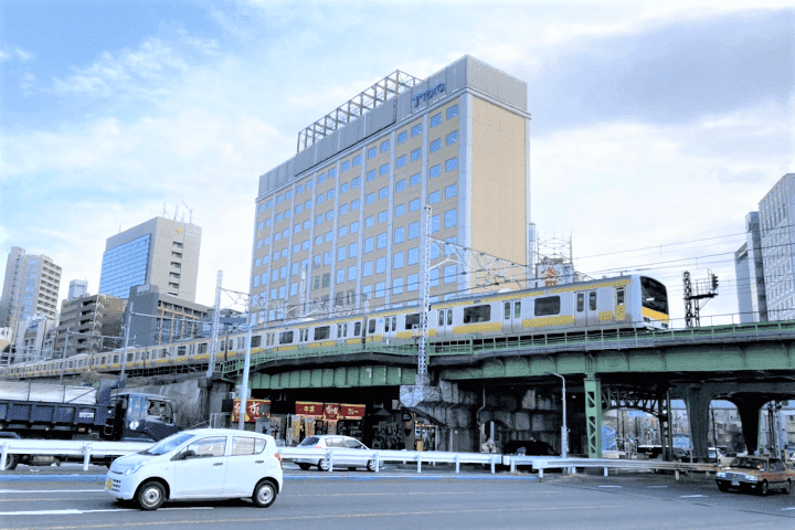 水道橋駅と総武線