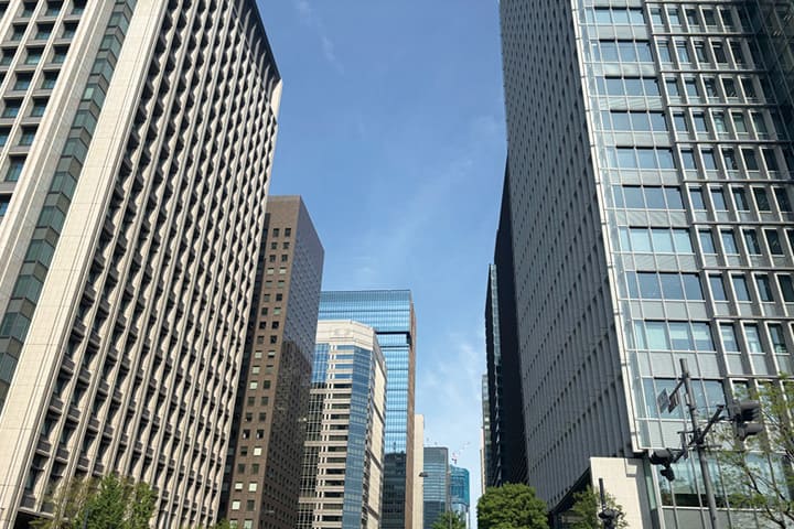 大手町のビル群