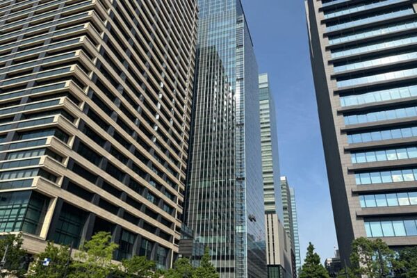 大手町の高層ビル群