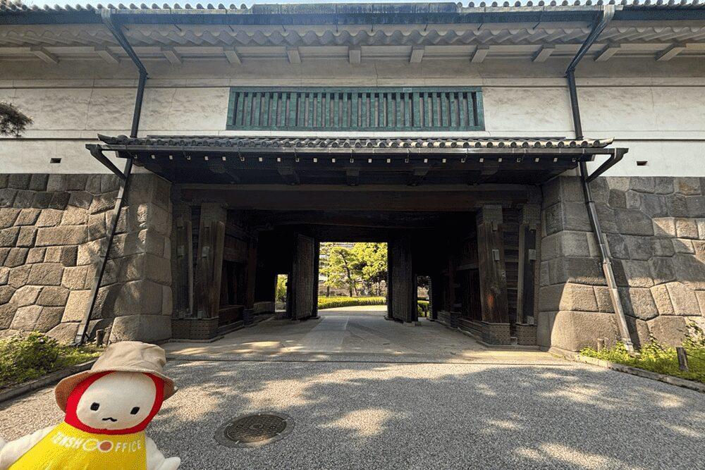 平川門とてんしょうくん