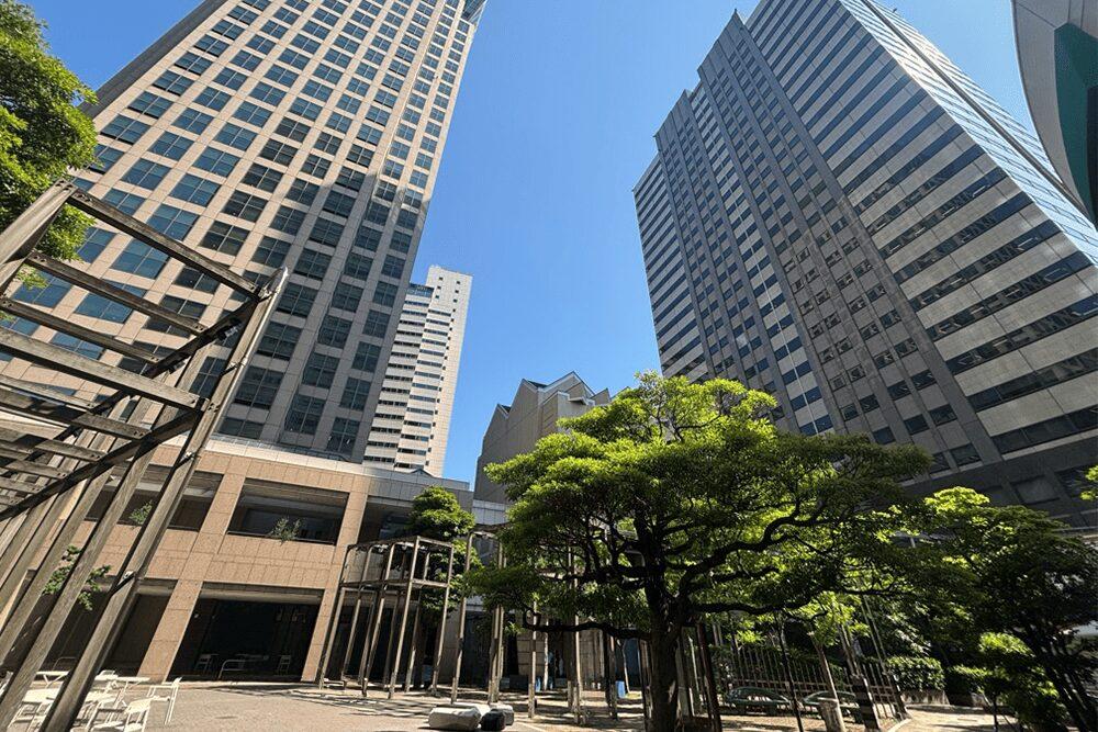 天王洲ファーストタワーとスフィアタワーの通路