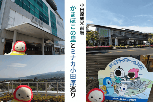小田原駅、ミナカ小田原の眺望、鈴廣かまぼことてんしょうくんぬい_サムネイル画像