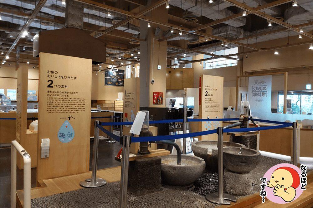 かまぼこ博物館の展示品