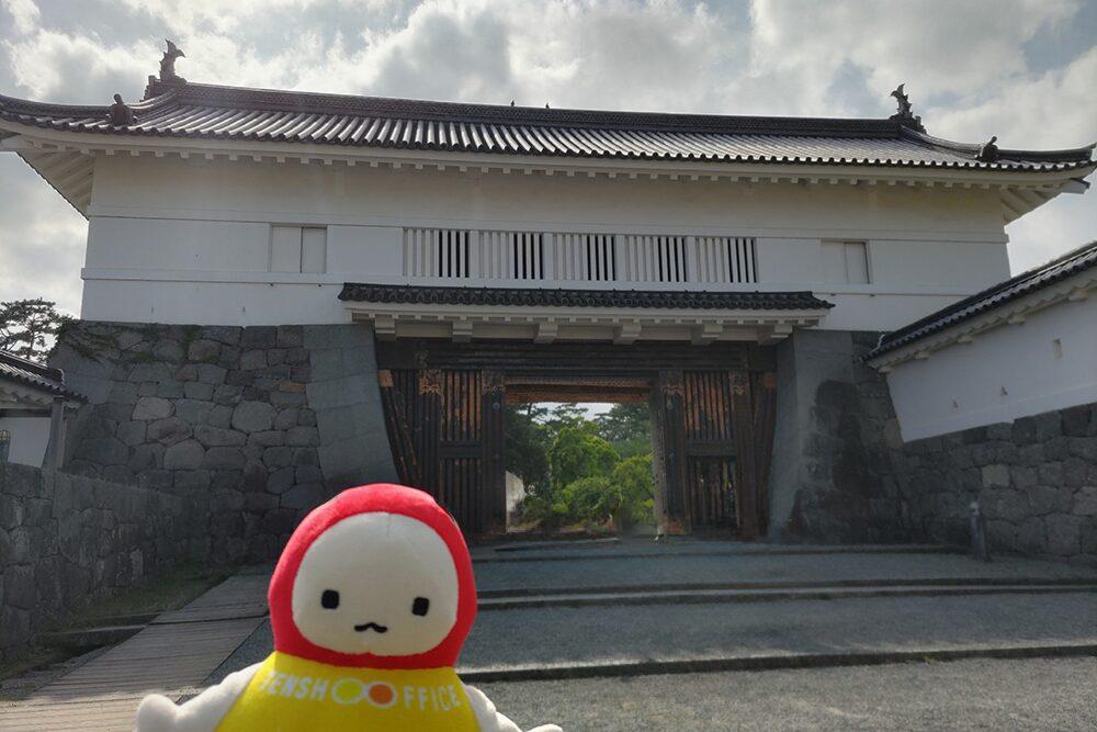 小田原城の銅門とてんしょうくんぬい