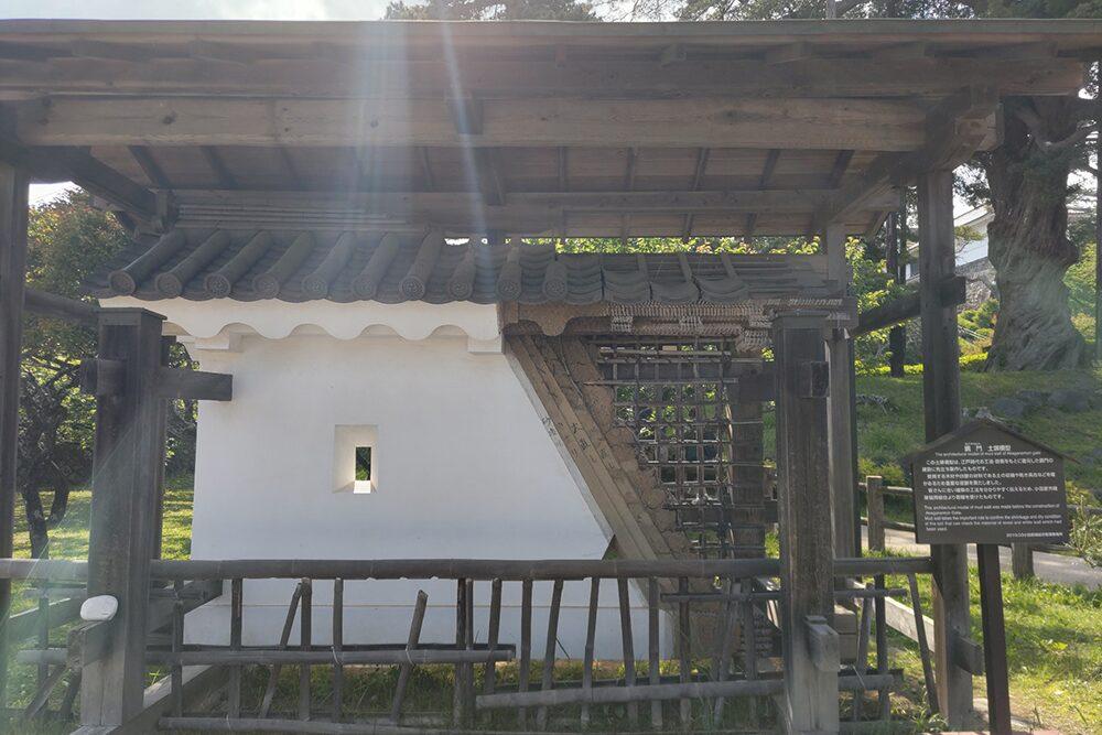 銅門 土壁模型