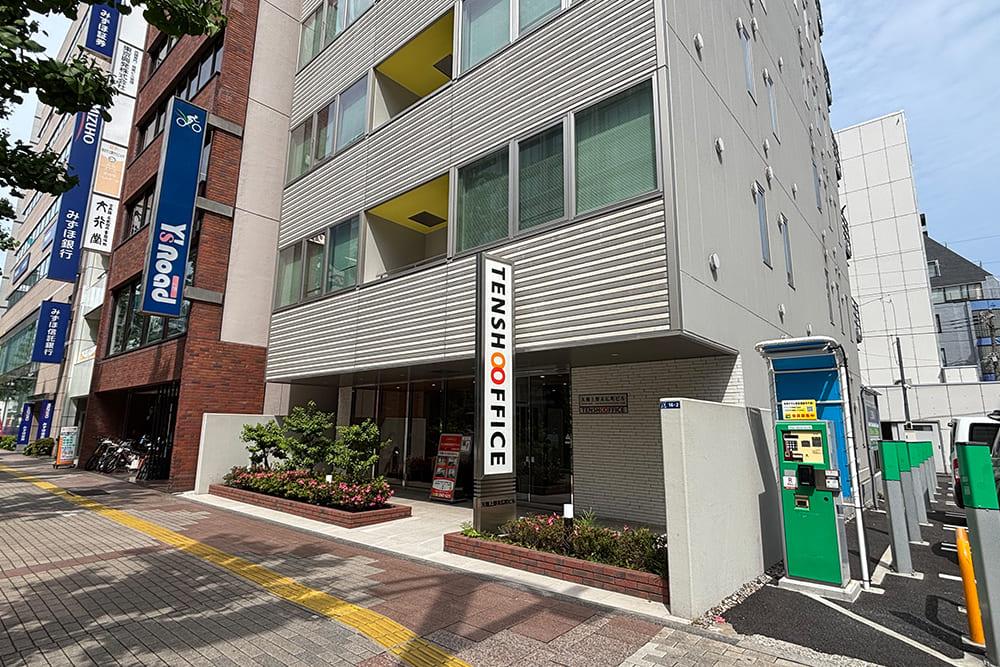 天翔オフィス上野末広町の外観。